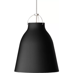 Fritz Hansen Caravaggio P3 Matte Black Pendant Lamp 40cm