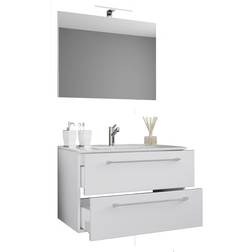 VCM Badinos Weiß 60 x 50 x 46 cm