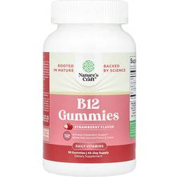 Nature's Craft B12 Strawberries Gummies 90 pcs