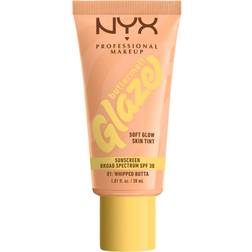 NYX Buttermelt Glaze Soft Glow Skin Tint SPF30 Whipped Butta