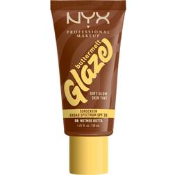 NYX Buttermelt Glaze Soft Glow Skin Tint SPF30 Nutmeg Butta