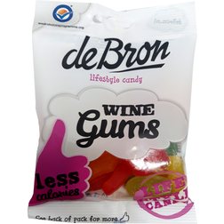 De Bron Sugar Free Wine Gums 100g 1pack