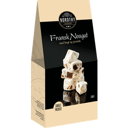 Nordthy French Nougat with Peanuts and Milk Fruit 120g 1pak