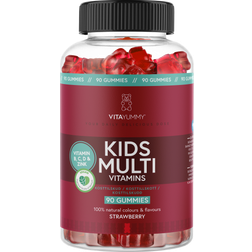 VitaYummy Kids Multi Strawberry 90 stk