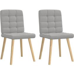 vidaXL 4101100 Cloud Grey Köksstol 86cm 2st