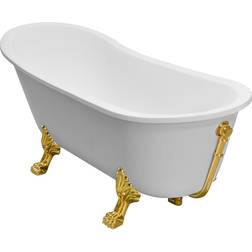 Hill Ceramic Badekar på løvefødder Royal Elegance (BDBC4536) 157.5x67.0