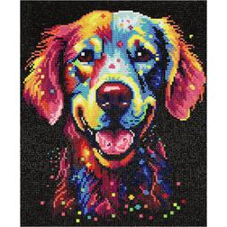 Panduro Hobby Bling Dots Glow Diamond Painting 33x40cm