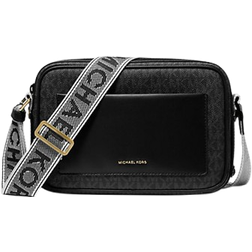Michael Kors Maeve Large Signature Logo Crossbody Bag - Black
