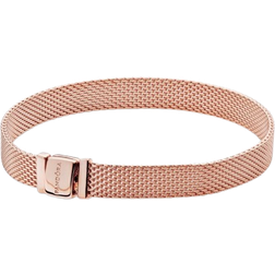 Pandora Reflexions Mesh Bracelet - Rose Gold