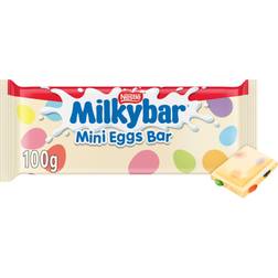 Milkybar Mini Eggs Easter White Chocolate Sharing Bar 100 g 100g 1pack