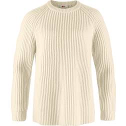 Fjällräven Övik Rib Sweater W - Chalk White