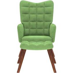 vidaXL 4016824 Light Green Fåtölj 95.5cm