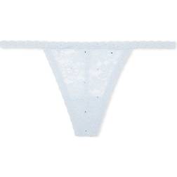 PINK Wink V-string Panty - Hydrangea Blue