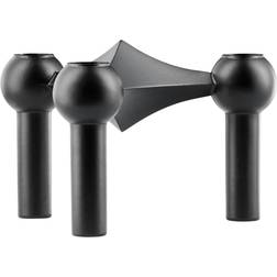 Stoff Nagel - Sort Lysestage 6.5cm