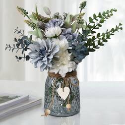 Faux Flowers in Vase with Centerpieces Artificial Plant