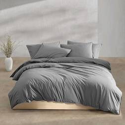Calvin Klein Cozy Home Decor Duvet Cover Gray (233.7x223.5cm)