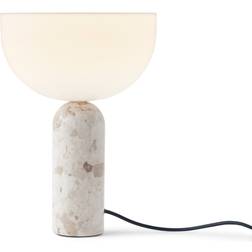 NEW WORKS. Kizu Small Sand/White Bordslampa 35cm