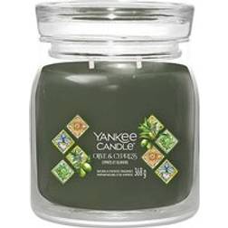 Yankee Candle Olive & Cypress Medium Doftljus