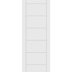 JELD-WEN White Internal Primed 7 Panel Ladder 1981 610 x 35 mm Sliding Door (x)