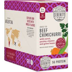 Serenity Kids Beef Chimichurri Organic Baby Food 594g 6pack