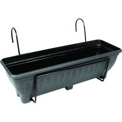 Garden Pride Balcony Fence Plain Back Planter Holder