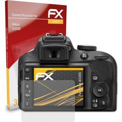 atFoliX 3x Screen Protection Film Nikon D3300