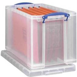 Really Useful Plastic 24 Litre Clear Storage Box