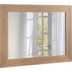 Yearn Mirrors Oak Effect Framed 75.5 x 103 cm Wall Mirror