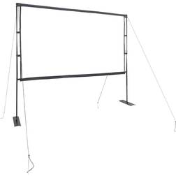 vidaXL Projection Screen with Stands 120 Inch 16:9
