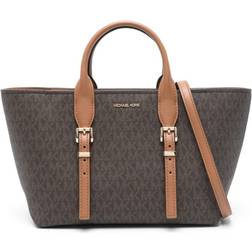 Michael Kors Satchel Axelremsväskor Från Magasin - Brn/Acorn