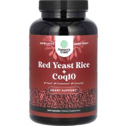 Nature's Craft Red Yeast Rice CoQ10 240 Capsules