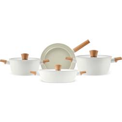 Karaca Swiss Crystal Almond Cream of 7 Set mit Klappe