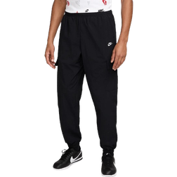 Nike Men's Club Woven Cargo Pants - Black/White