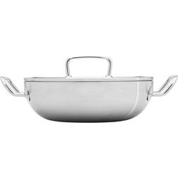 Heirol Triply Frying Pan 3.4 L Pfanne Kochtopf Silber 26 cm