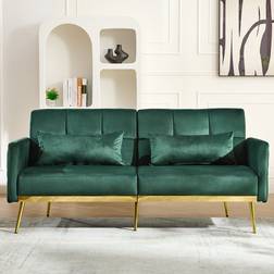 Mercer41 W110996839 Green Sofa 78.3" 2 Seater