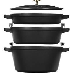 Zwilling Stackable Cookware Set with lid 3 Parts