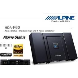 Alpine HDA-F60 4-Kanal Verstärker Status