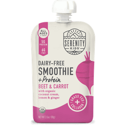 Serenity Kids Beet & Carrot Smoothie + Protein with Grass Fed Collagen 99g 1pack