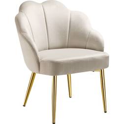 tectake Accent Chair Hellen Velvet Cover Armchair