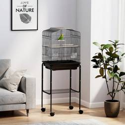 Pawhut Bird Cage for Budgie Finch Canary Parakeet One Size