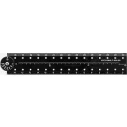 Midori 30 cm Multi Ruler Black