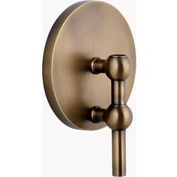 Stoff Nagel Polished Brass/Bronze Värmeljuslykta 14.5cm
