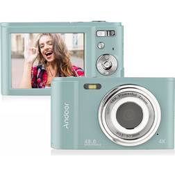 Andoer Portable Digital Camera 48MP 4K 16X