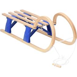 vidaXL Foldbar kælk krydsfiner 110cm