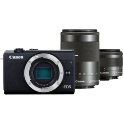 Canon EOS M200 + 15-45mm IS STM + 55-200mm IS STM