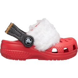 Crocs Infant Little Santa Clog - Varsity Red/Multi