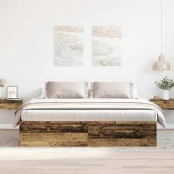 vidaXL Bed Frame Bedroom Mattress Foundation 180 x 200 cm