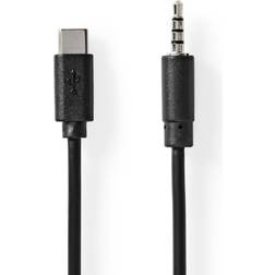 Nedis USB C 2.0 - 3.5mm M-M 1m