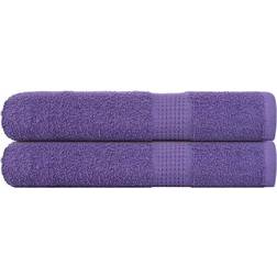 vidaXL 136890 Bath Towel Purple (200x100cm)
