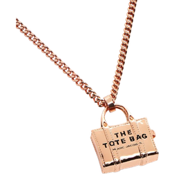 Marc Jacobs The Tote Bag Necklace - Rose Gold
